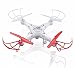Produktbild AKASO X5C 4 CH 2,4 GHz 6-Achsen Fernbedienung Quadcopter mit HD Kamera, Gyro Headless, 360-degree 3D Rolling Mode 2 RTF RC Drohne ( Bonus MicroSD Karte & Rotorblätter enthalten )