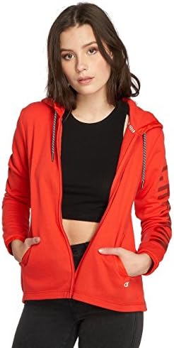 Champion Athletics Women Overwear/Zip Hoodie Mokel red M