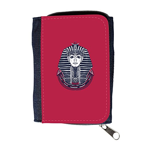 Preisvergleich Produktbild Portemonnaie Geldbörse Brieftasche mit / / Q09480615 Ägypten König 2 Kastanienbraune / / Purse Wallet