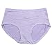 Produktbild Damen Bambus Faser Unterhosen - SODIAL(R) Damen Frauen Unterhosen Bambus Faser Unterhosen nahtlos Unterwaesche atmungsaktiv Unterwaesche Schluepfer helllila XXL