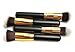 niceeshop(TM) 4 Pieces Pro Foundation Makeup Tools Cosmetic Brush Blending Face Eye Brush Kit Sets,Gold