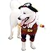 Price comparison product image Alxcio Pet Clothes for Dog Cat Pirate Sailor Halloween Christmas Gift Fancy Dress Costume Outfit