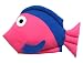 Tickles Stuffed Soft FISH Cushion Toy Pillow Car 42 cm RS.379.00