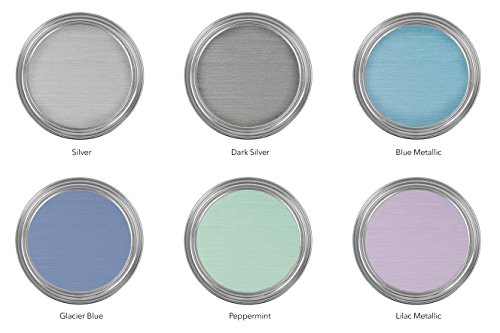 Kreidefarbe Shabby Chic Lack Landhaus Stil Vintage Look 375ml Antiklook (1881 Gold) - 4