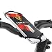 Produktbild Mobilefox Fahrrad Handy Halterung Silikon Band Halter Fahrradlenker für Samsung Galaxy S5/S4/Neo/Mini schwarz - klein