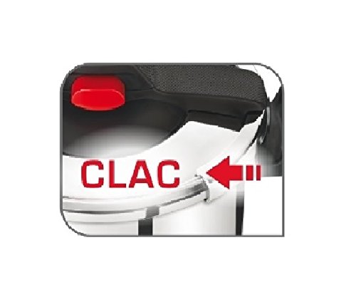 Tefal p4394833, Edelstahl, CLIPSO ESSENTIAL Schnellkochtopf 7,5 l - 6
