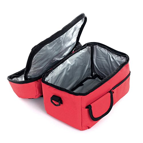 Kühltasche,Eistasche,Wasserdichte Lunch Tasche Isolierte Thermo Picknicktasche für Lebensmitteltransport - 3