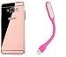 Novo Style Back Cover Case with Bumper Frame Case for Samsung Galaxy On5  Rose Gold + Mini USB LED Light Adjust Angle / bendable Portable Flexible USB Light RS.329.00
