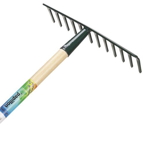 Papillon Râteau 14 dents avec manche 130 cm
