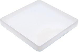 PDTO Silicone Mold Square Clear Resin Polymer Clay Tools Craft Jewelry Making Mould 98mm