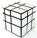 Produktbild Mirror Blocks Shiny Silver Black Frame Magic Cube Puzzle Brain Teaser- MC333