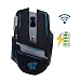 Produktbild UrChoiceLtd® 2017 Actme V5 Maus 2.4GHz Wireless Maus Wiederaufladbar 2400DPI Profi Schlacht 6 Schaltflächen Optisch USB Spiel Maus