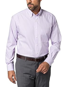 ETERNA Langarm Hemd COMFORT FIT Popeline gestreift