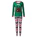 Produktbild Mssugar Weihnachten Schlafanzug Mutter Deer Reindeer Vater Kind Baby Pajama Langarm NachtwäSche Print Sleepwear Top Hose Set Jumpsuit Familien Outfit