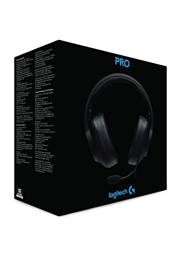 Logitech G Pro Auriculares Gaming  Ligeros con transductores Pro-G  para PC  PS4  Switch  Xbox One  VR 