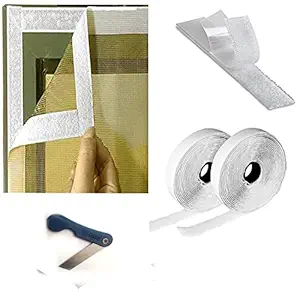Best Buy Fiberglass Window Mosquito Mesh Without Stitching 4 x 5 Feets,48 x 60 inches [Ivory].