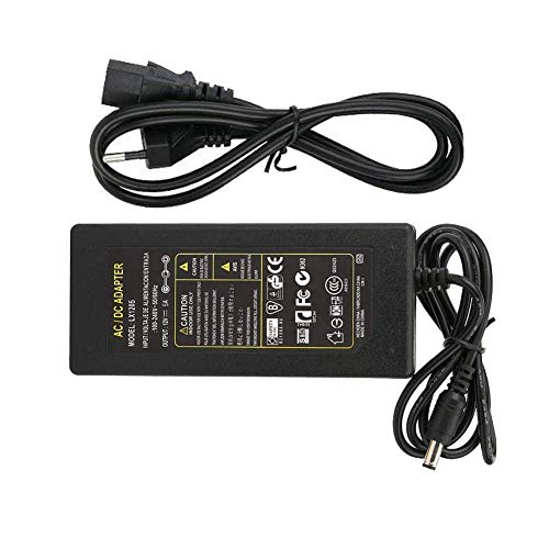 Transformador de LED DC 12V 5A 60W Adaptador de corriente Adaptador de corriente Adaptador de fuente de alimentación Transformador con conector IEC para 5050 3528 SMD LED Strip