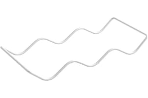 Metaltex Stapelbart flaskställ 6 st, vit, 14 x 31 x 3 cm
