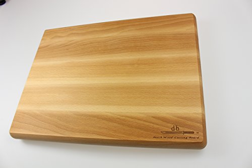 Big Buche Holz Schneidebrett Küche Schneidebrett, 40 x 30 x 4 cm | 40 x 30,5 x 4,1 cm - 7