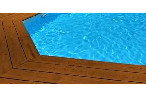 PISCINEO Liner Piscine réparation 75/100 au m² - Bleu foncé - PVC Vierge