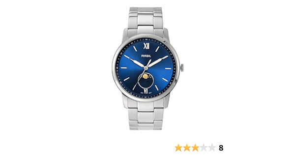 Buy Fossil Analog Blue Dial Men's Watch 