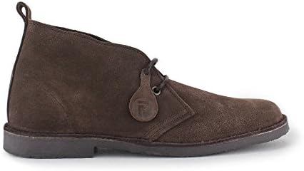 Popps Original Unisex Suede Desert Boots Chocolate Brown 43