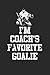 Produktbild I'm Coach's Favorite Goalie: Blank Lined Journal To Write In Hockey Notebook