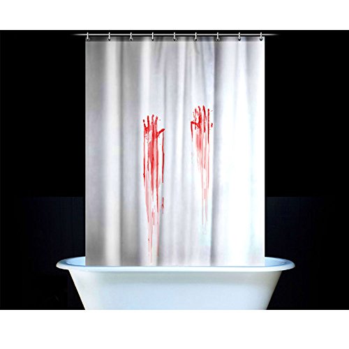 Price comparison product image BLOOD BATH SHOWER CURTAIN