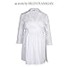 Heavenly Bump Maternity 3/4 Slv Cotton Wrap Blouse - White White 10