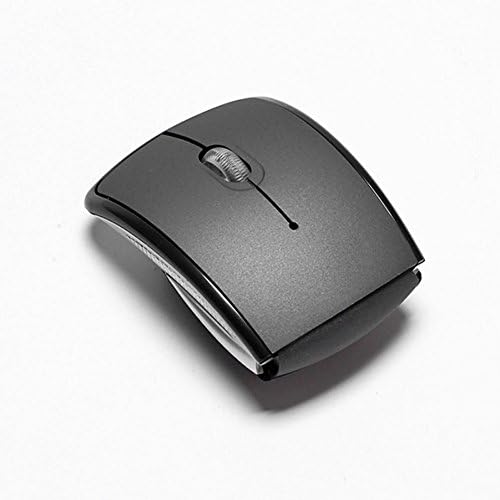 BALANCEYG USB 2.4Ghz fashion Transceiver Optical Foldable Folding Arc Wireless Mouse for PC Laptop Computer supplies Snap-in mouse