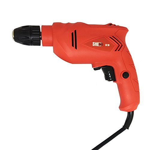 AUTOPKIO Taladro eléctrico, taladro del hogar taladro eléctrico multifunción recargable de alta potencia con empuñadura de pistola