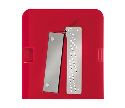 Küchenprofi 1310202200 Gemüseschneider, Compact Spiralschneider, Kunststoff, weiß / rot, 23 x 14 x 14 cm, 5 Einheiten - 3