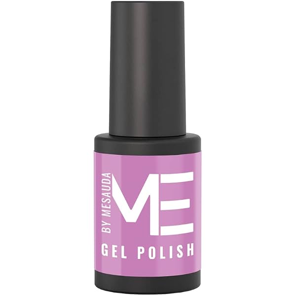 Mesauda ME Semipermanenter Gel-Nagellack – Farbe 256 Euphoria (Orange), Glänzend | Easy On/Off Formel, Vegan & Tierversuchsfrei