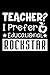 Produktbild Teacher I Prefer Educational Rockstar: Teacher I Prefer Educational Rockstar Teacher Gift Journal/Notebook Blank Lined Ruled 6''x9'' 120 Pages