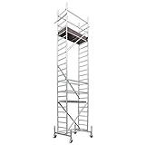 Inkl. 4 Laufrollen mit Doppelbremshebel und Stahlspindel mit Höhenverstellung (ca. 25 cm)