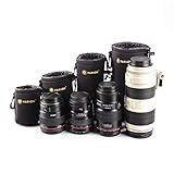 objektivtaschen canon Hochwertiges 4-In-One Objektiv-Beutel Set