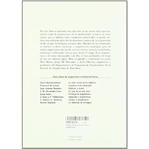 Textos de Arquitectura de La Modernidad