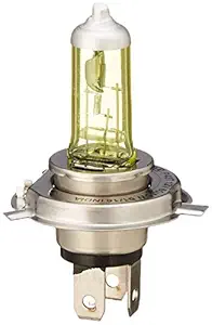Uno Minda H4-5033 H4 12V 60/55W Ultimate Yellow-Head Light All Weather Halogen Bulb Quartz Glass