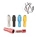 Produktbild kakakooo One-Pack-Bike Mittel Feinverstellschraube Aluminiumlegierung Fahrrad Derailleur Regulator Schraube für Fahrrad Schaltzug Cap Bike Zubehör zufällige Farbe