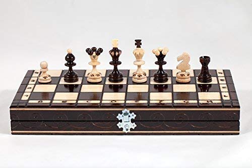 Prime Chess Fatti a Mano Perla Scacchiera in Legno 35cm x 35cm ...
