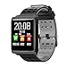 Produktbild Smart Watch Uhr, BG&MF Intelligente Armbanduhr Fitness Tracker Armband Touchscreen Telefon Kompatible für Smartwatch Android und IOS,Grau