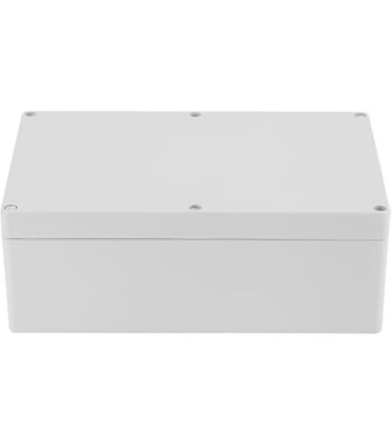Aansluitdoos, Waterbestendige witte kunststof behuizing Project Case DIY aansluitdoos, 230* 150* 85 mm
