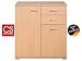 Produktbild Kommode Sideboard Anrichte Mehrzweckkommode Mehrzweckschrank Schrank "Uwe II" Buche