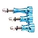 Produktbild Bescita 3Pcs Aluminium Thumb Knob Rostfreier Bolzen Mutter Schraube Set für Gopro Hero 4/3+/3/2/1, SJ4000, SJ5000 Sport Kamera (Blau)