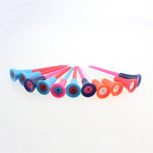 Crestgolf-3-14-inches-Mixed-Color-Rubber-Cushion-Top-Plastic-Golf-Tees-Plastic-Golf-Tee-with-Rubber-Headpack-of-50pcslot