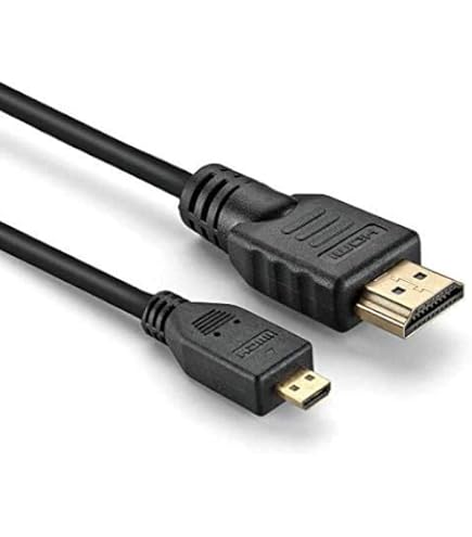 Cavo Micro HDMI Tipo D 3m (Versione 1.4) Per Fotocamere Panasonic Lumix – Subtel, Qualità 4K/Full HD, Compatto E Resistente