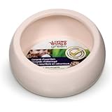 Living World Green ergonomischer Keramiknapf, Elfenbein - klein