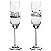 Produktbild Otto by Ritzenhoff AG OW-0017 Sektglas, Champagnerglas, Ottifanten, Otto Waalkes, 160 ml, 2-er Set