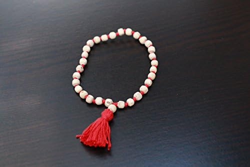 BUDDHIST PRAYER MALA SANDALWOOD BEADS BRACELET MEDITATION YOGA WRIST BAND