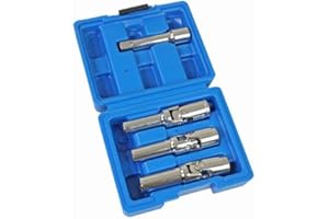 US PRO Tools 3pc Glow Plug Deep UJ Socket Set 8mm 10mm 12mm 3/8" Drive 5639